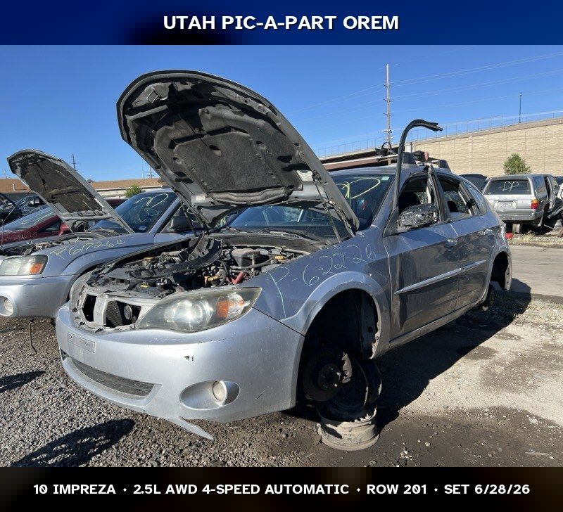2010 Subaru Impreza Parts - UTPAP Orem