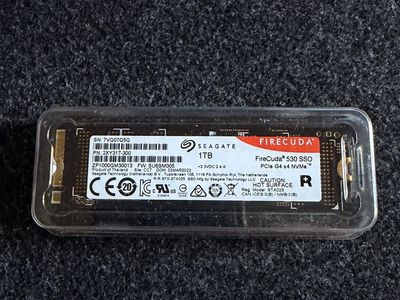 Seagate Firecuda 1TB NVME SSD