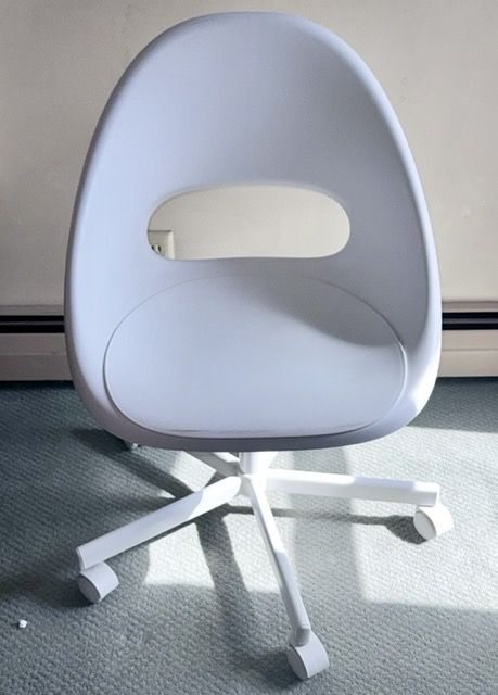 IKEA LOBERGET / MALSKÄR Adjustable Swivel Desk Chair