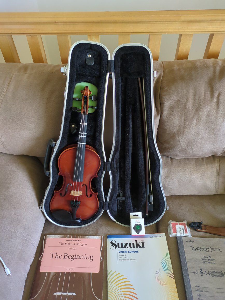 1/2 Violin Klaus Mueller Etude Model 110