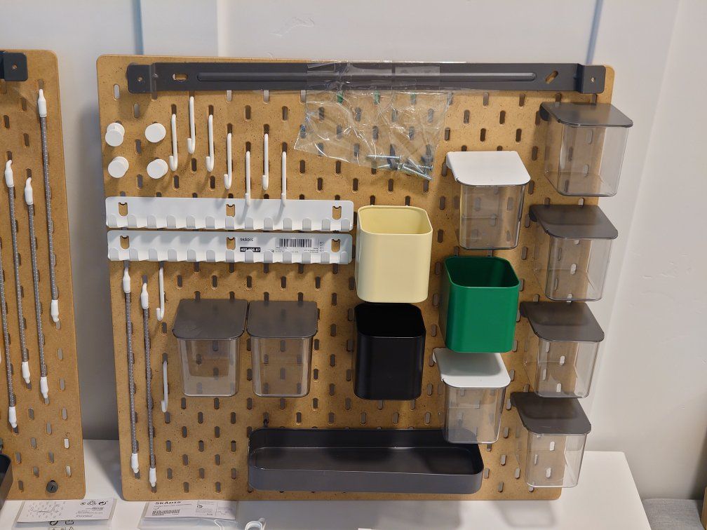 IKEA Skadis Pegboard