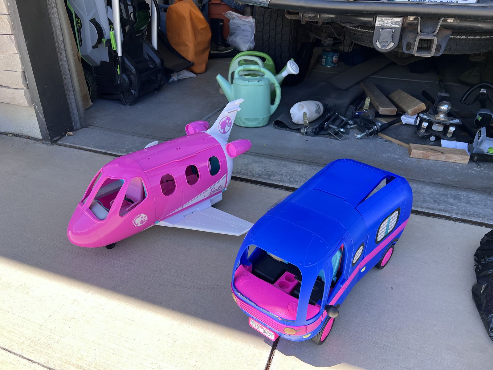 Barbie Jet and RV Camper