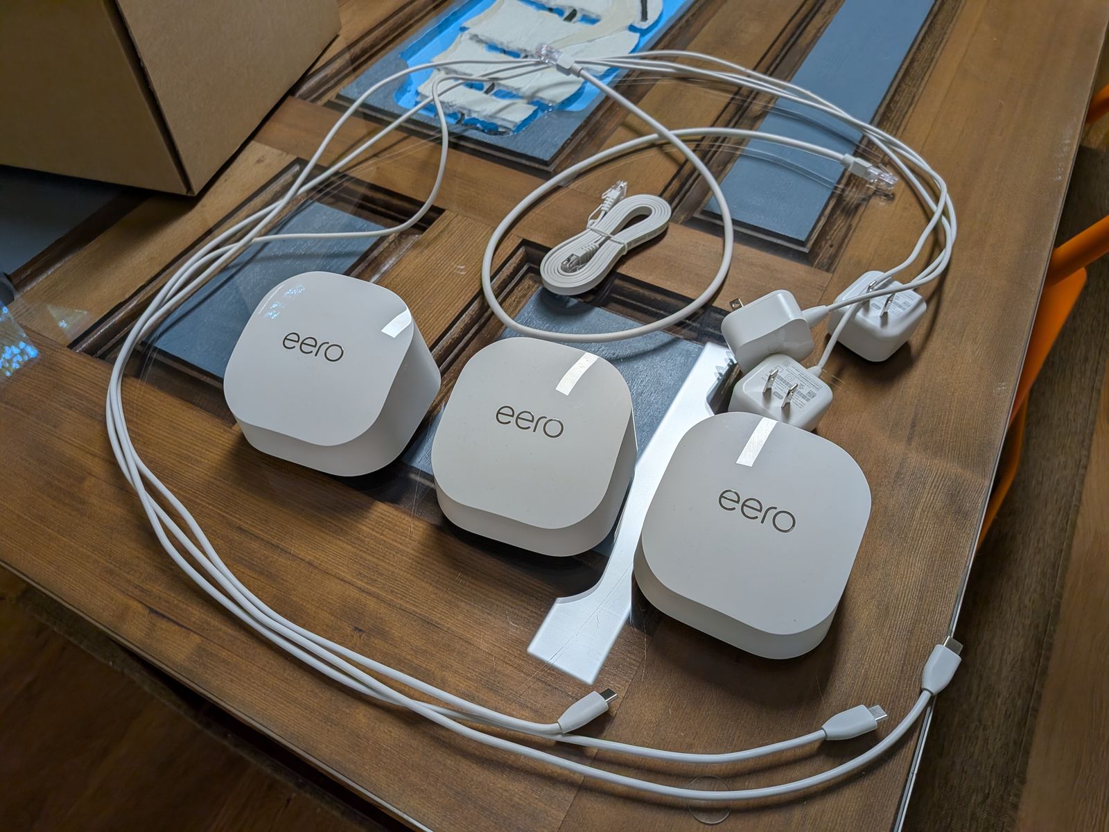 eero 6+ Mesh Wi-Fi Router - Model No. R010001 - 3 pack