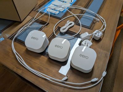 eero 6+ Mesh Wi-Fi Router - Model No. R010001 - 3 pack