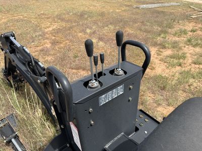 Backhoe tractor attachment-hydrolic
