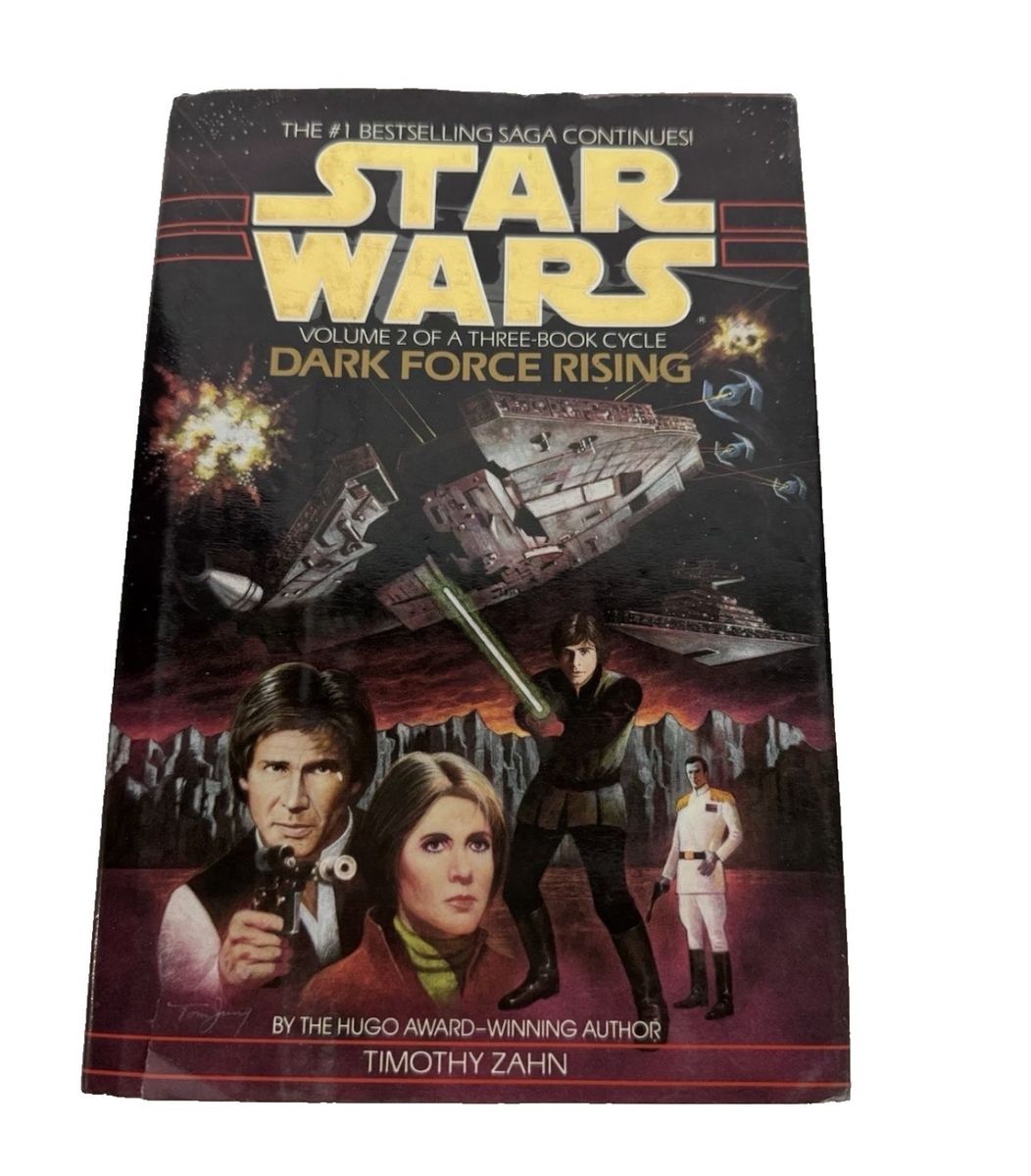 Star Wars Dark Force Rising Timothy Zahn 1992 1st Printing Hardcover DJ Thrawn