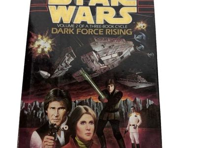 Star Wars Dark Force Rising Timothy Zahn 1992 1st Printing Hardcover DJ Thrawn