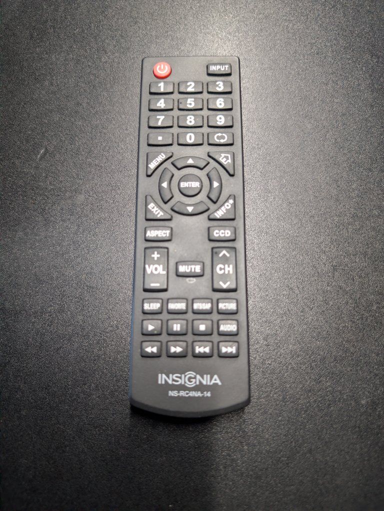 Insignia NS-RC4NA-14 | TV Remote Control | Black