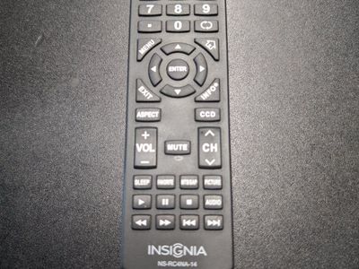 Insignia NS-RC4NA-14 | TV Remote Control | Black