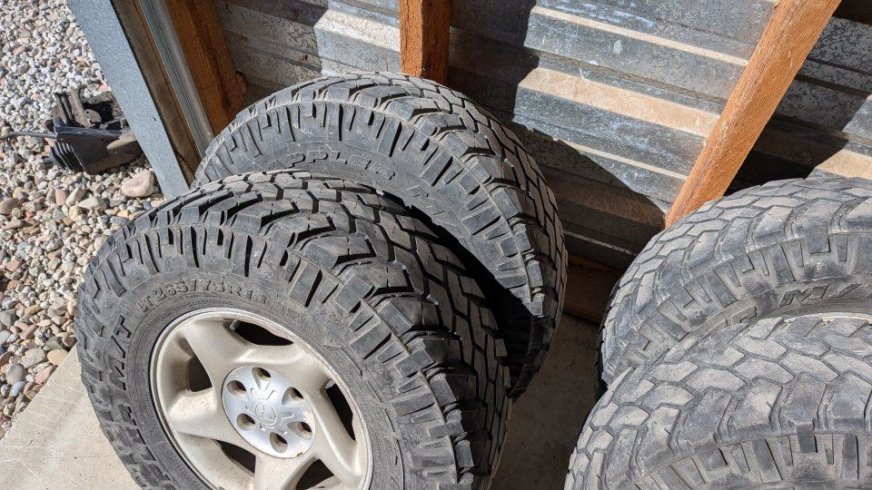 Toyota Tacoma wheels with nitto tires