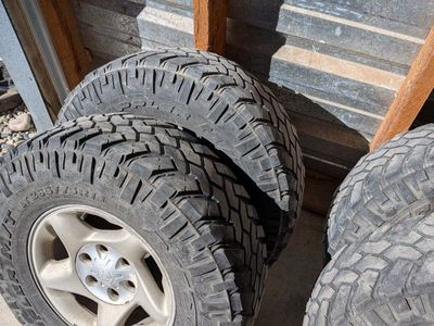 Toyota Tacoma wheels with nitto tires