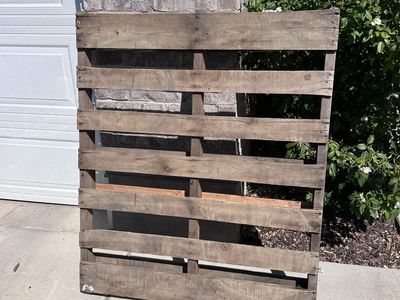 Wooden Shipping Pallet for Crafts, Storage, or Projects