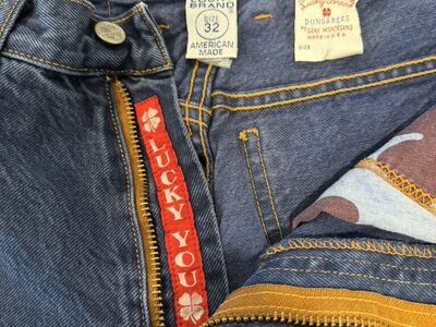 Lucky Brand Vintage 91 Dungarees 32 X 32 1/2