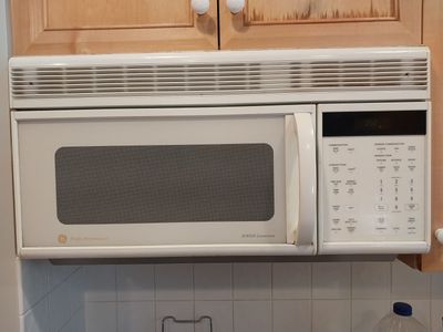 free GE profile undercabinet microwave/oven