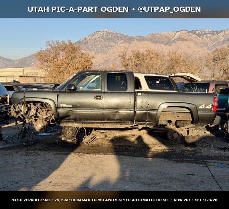2003 Chevrolet Silverado 2500 GMT800 Parts - UTPAP Ogden