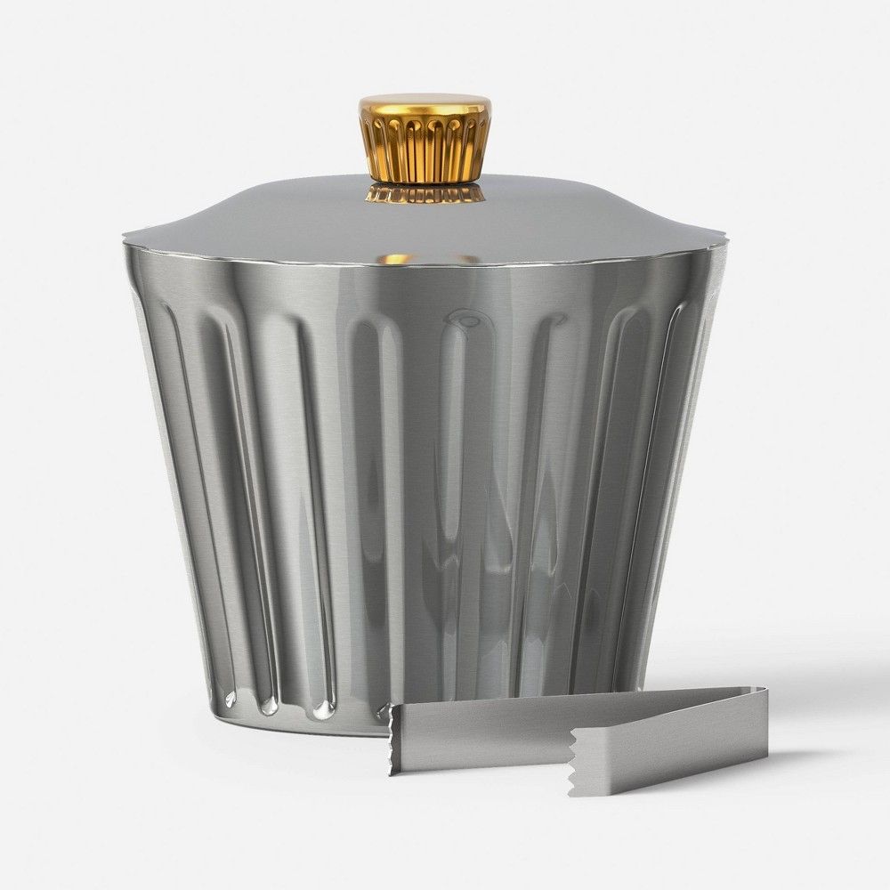 Threshold Mixed Metal Ice Bucket