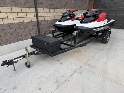 2 SeaDoo Wake Pro 215 Supercharged W/ Trailer