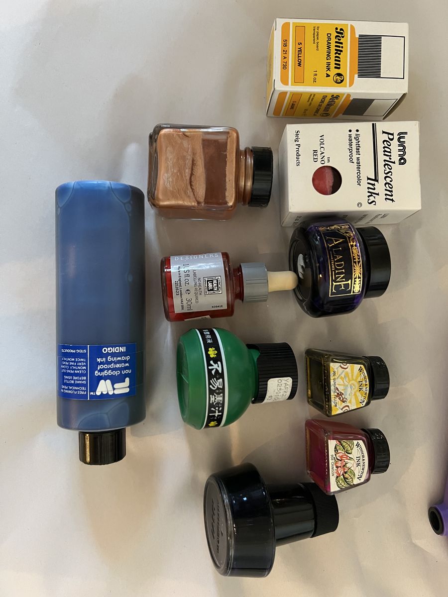 Calligraphy and art ink