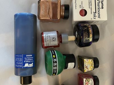 Calligraphy and art ink