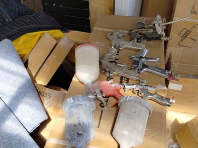 8 air paint spry guns opento offers have not reserch each one for prices