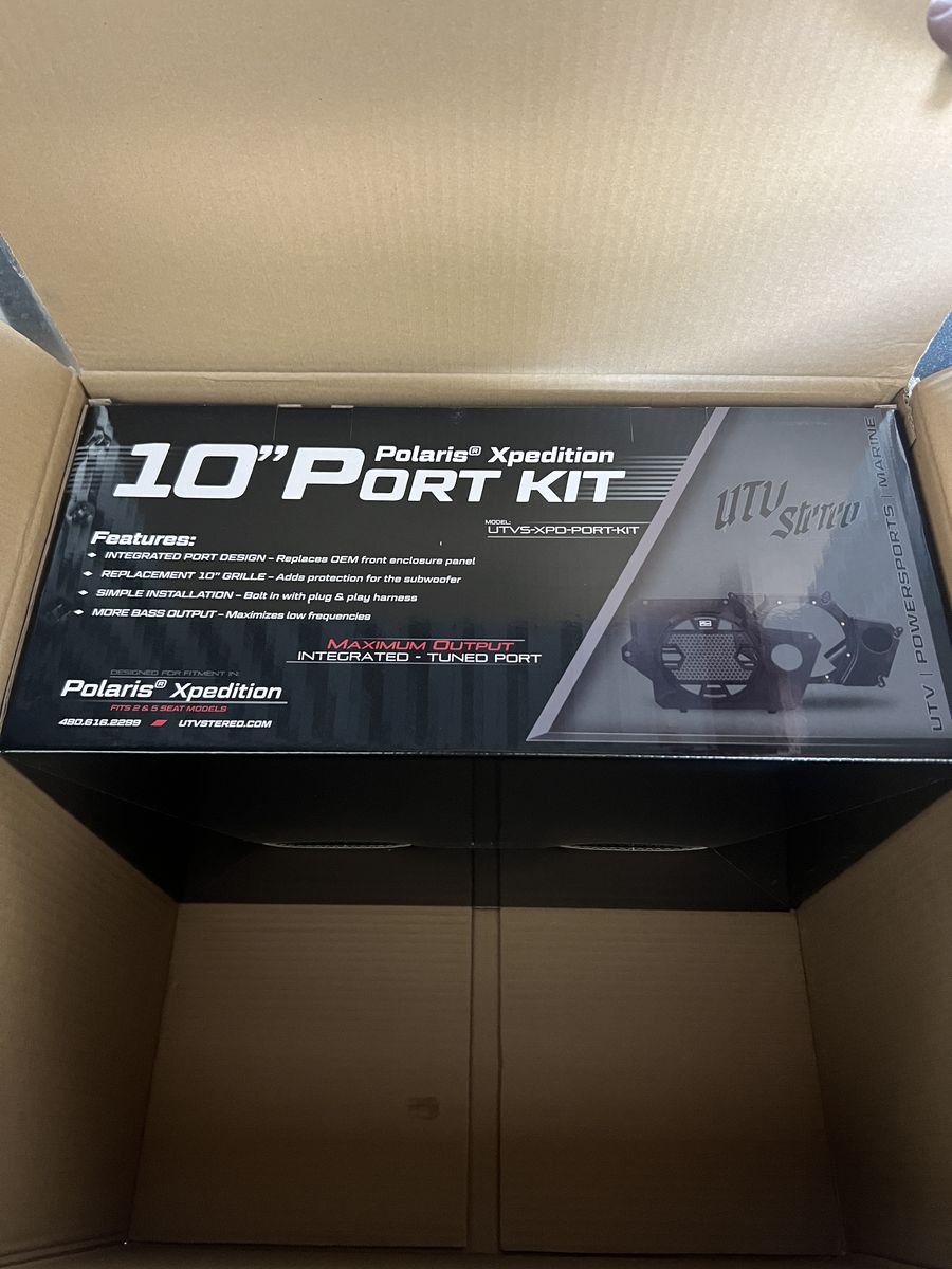 Polaris Xpedition Sub Port Kits (utv stereo)