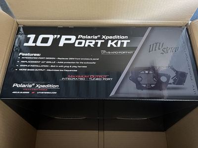 Polaris Xpedition Sub Port Kits (utv stereo)