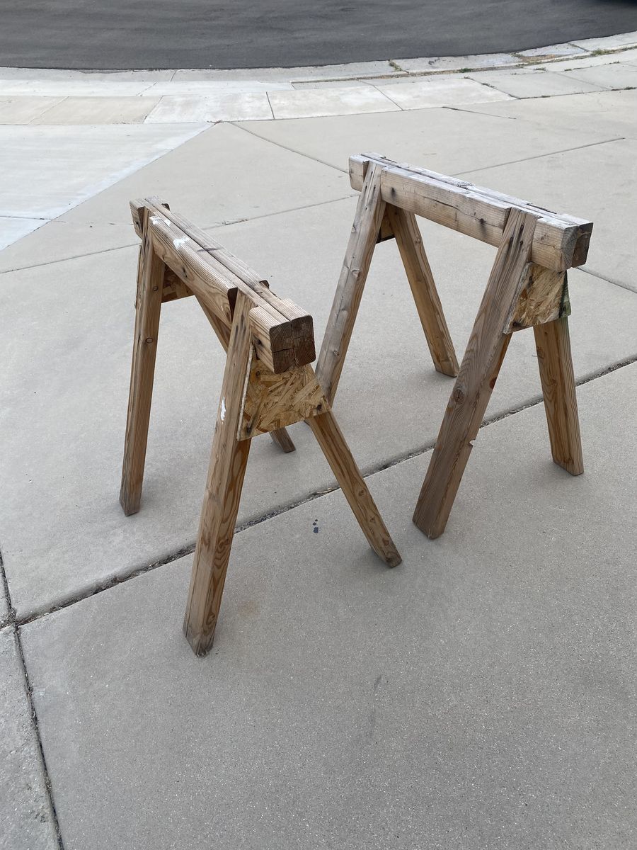 Sawhorses