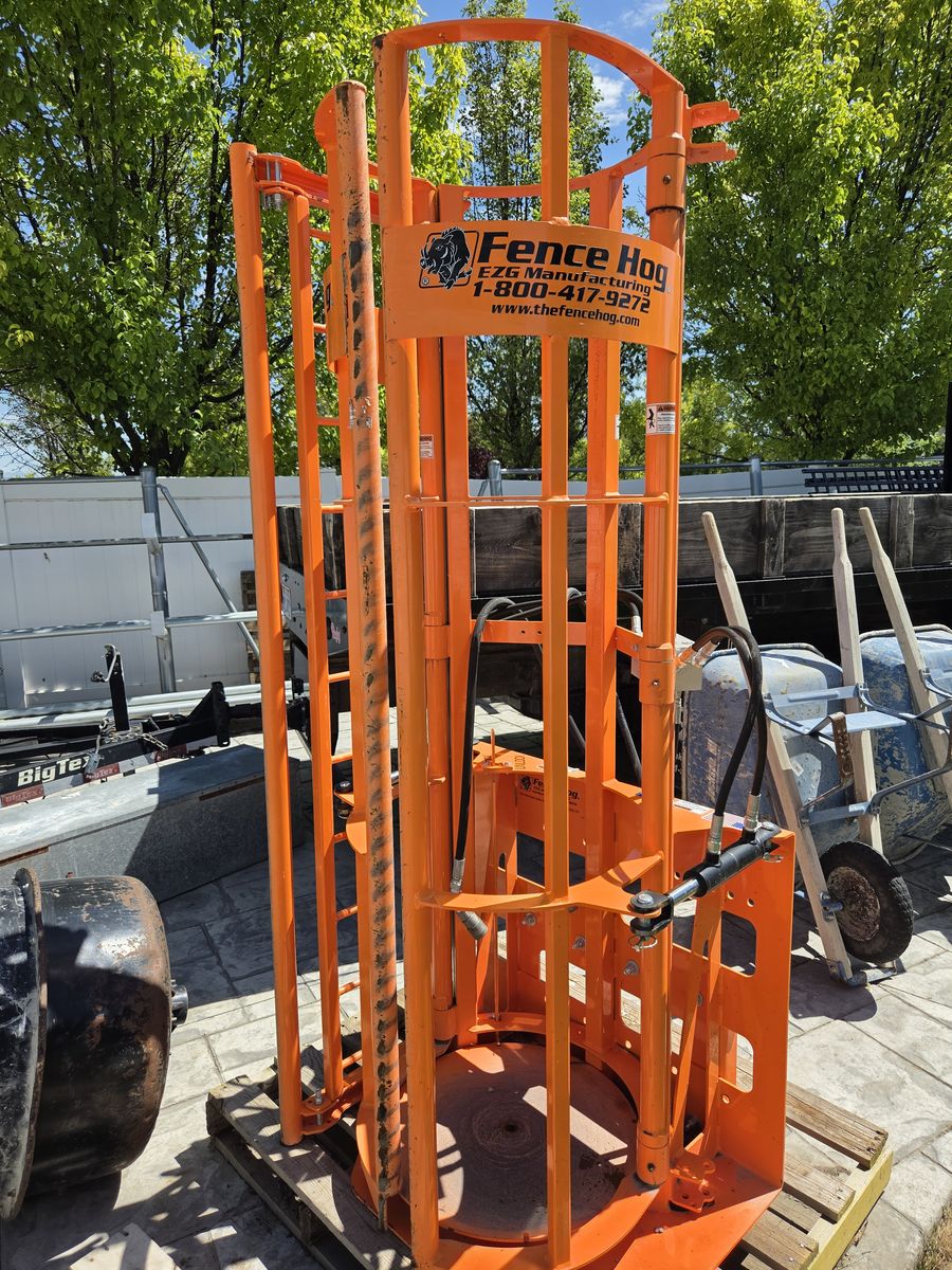 Fence Hog Skid Steer Attachment