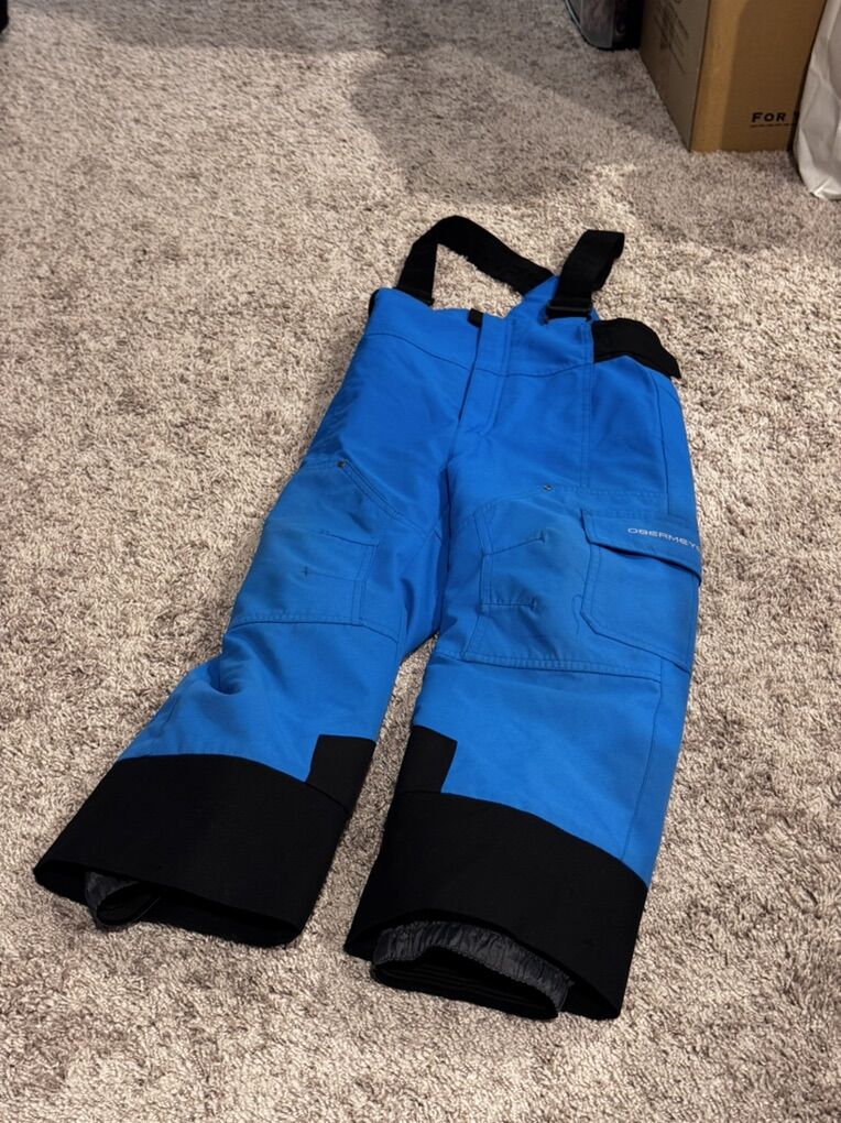 Kids Obermeyer Ski Pants Bibs Size 5