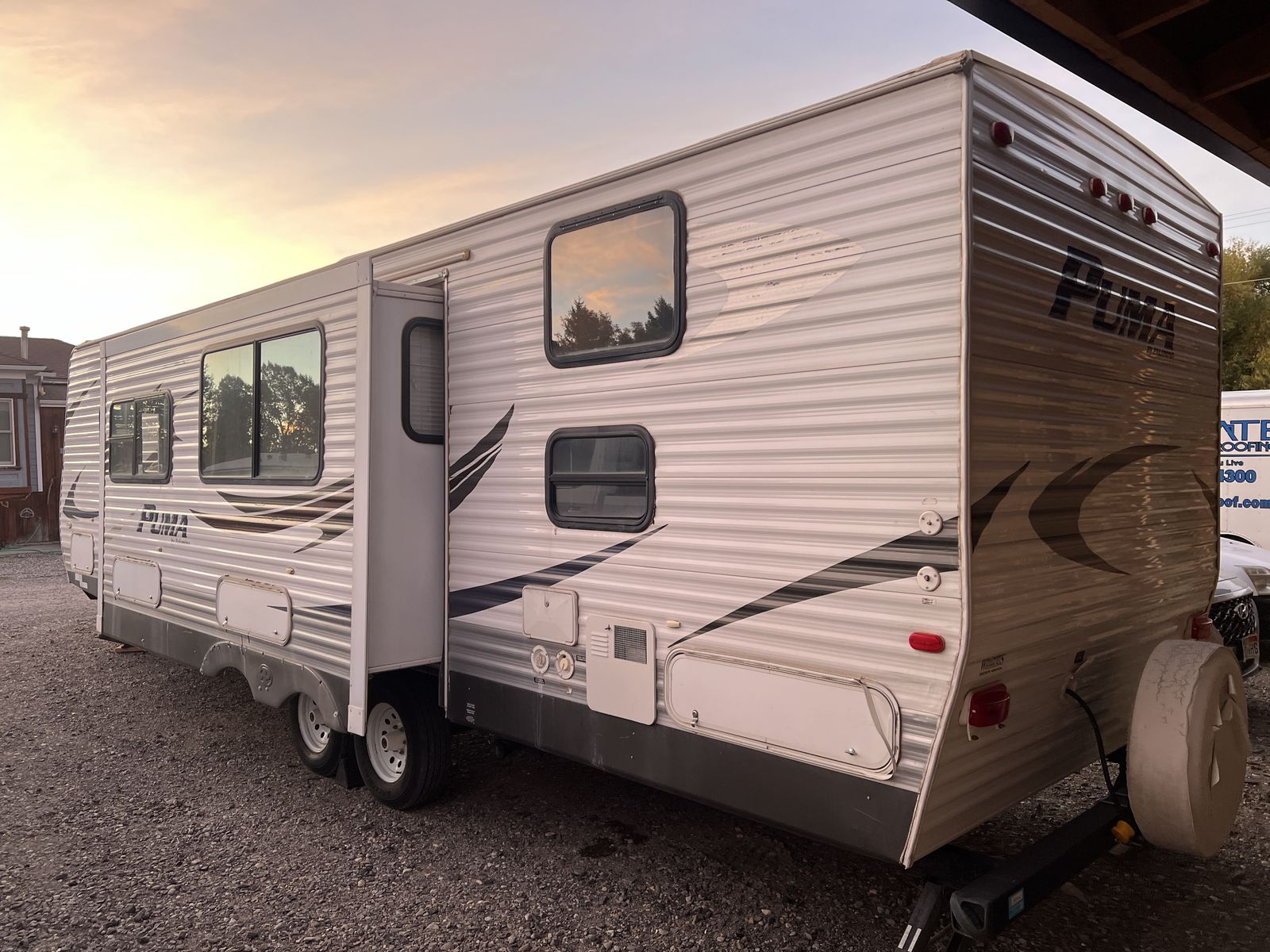 UPGRADED 45ft Puma Destination Trailer – $12,500!