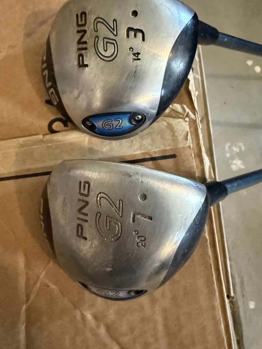 PING G2 Fairway Woods Set - 3 Wood (14°) & 7 Wood (20°)