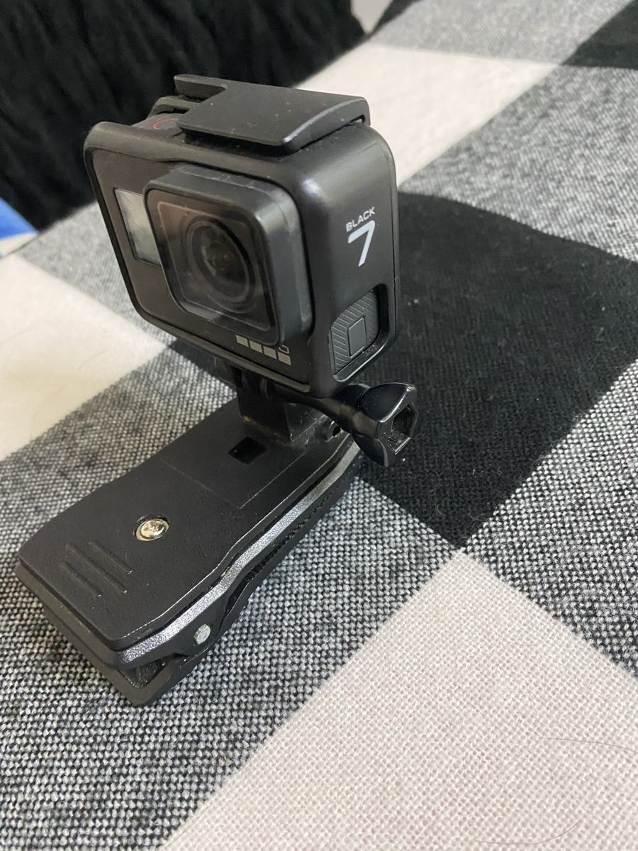 GoPro Hero 7 Black + Clamp Mount – NEW