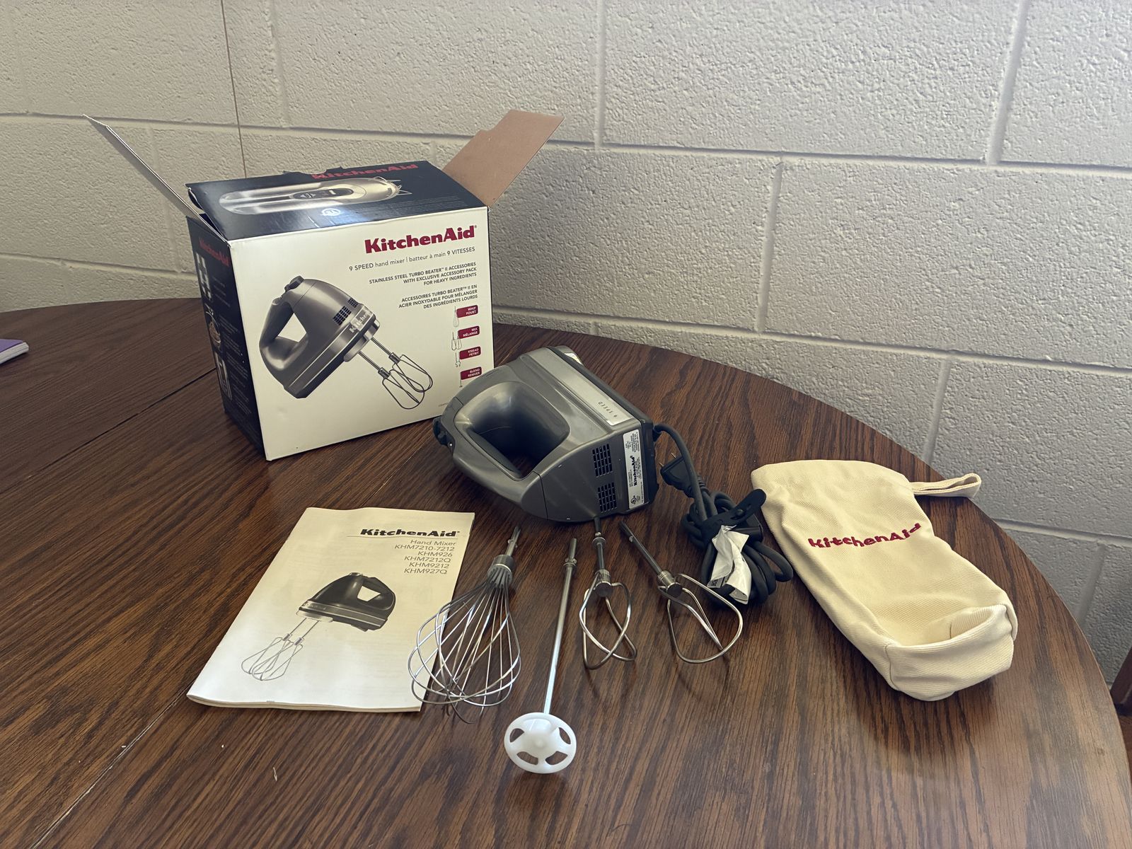 KitchenAid 9 speed hand mixer (MSRP $145) - Asking $80