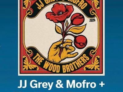 2 tix JJ Grey & Mofro + The Wood Brothers Friday, July 10, 2026
