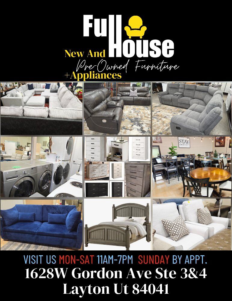 Sectionals, Sofas, Furniture, Appliances, Toys and