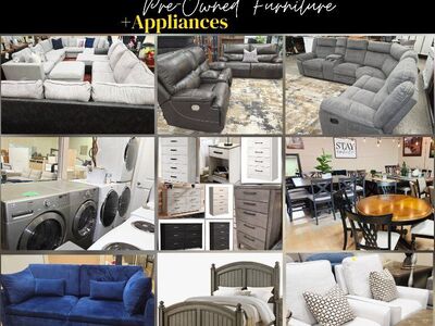 Sectionals, Sofas, Furniture, Appliances, Toys and