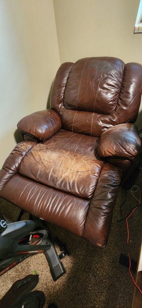 FREE Leather Recliner