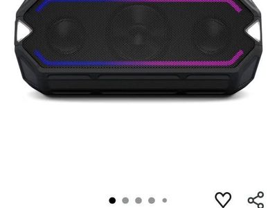 Altec Lansing HydraBoom Bluetooth Speakers, USB Ty