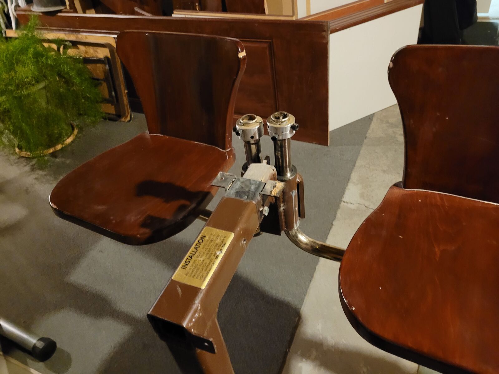 Suspended Bar Stools