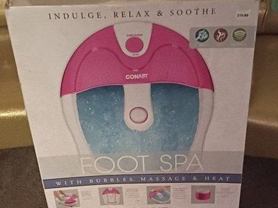 * Relaxing Foot Spa *