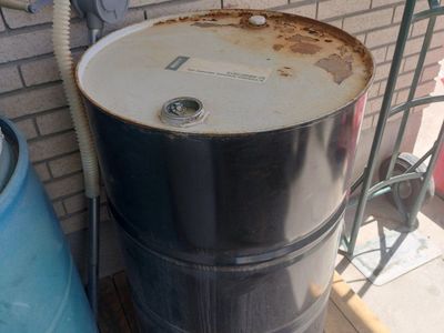 A barrel of gas