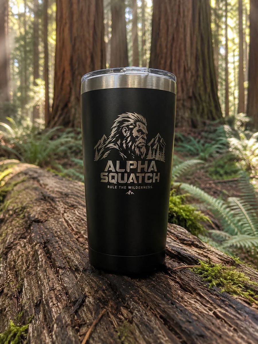 Alpha Squatch 20 oz. Vacuum-Insulated Tumbler