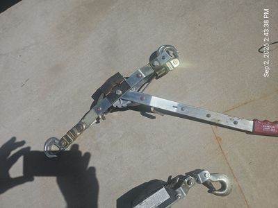 Used Maasdam Pow'R-Pull Cable Puller - "come-along" hand winching tool