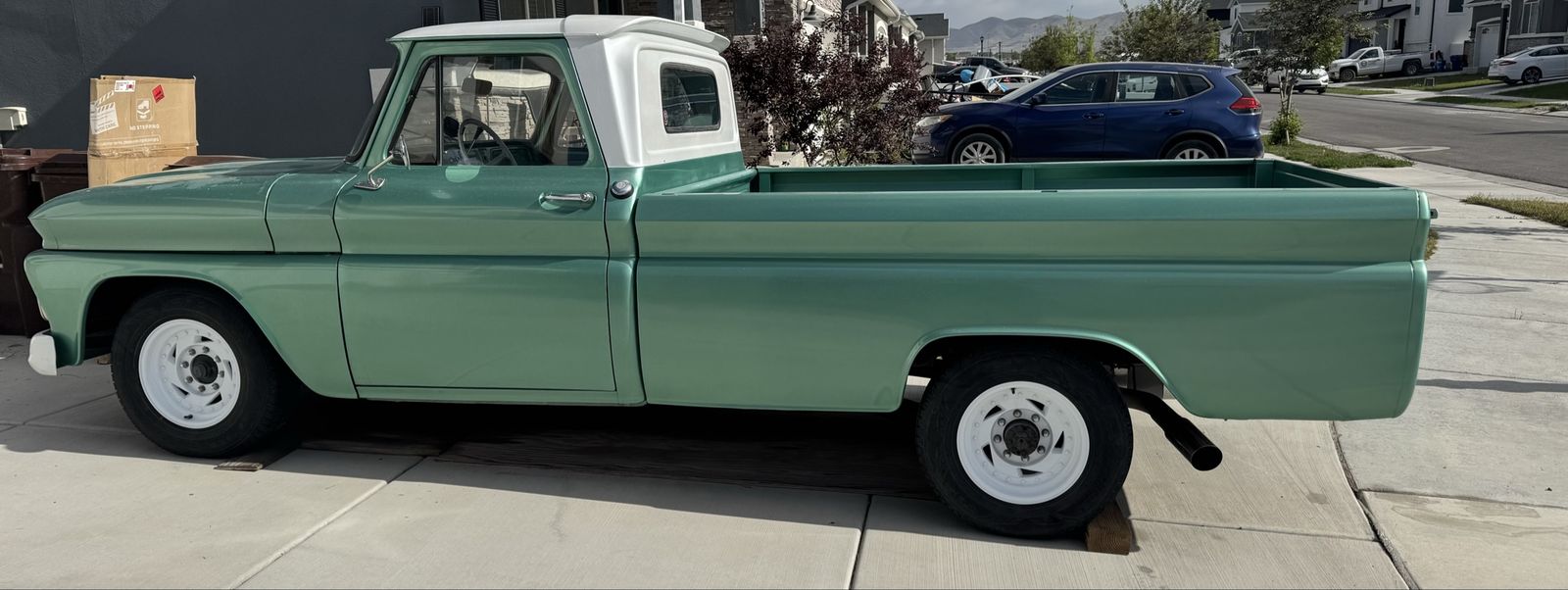 1964 Chevy C20 Fleetside – 350 V8, Clean Build with Great Upgrades