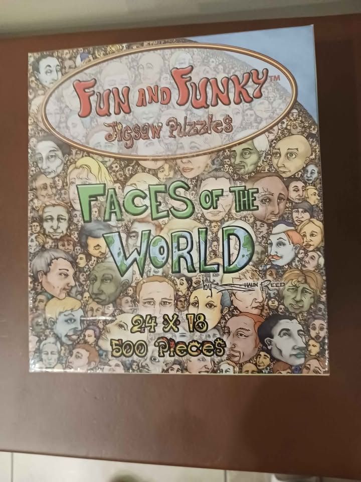 Faces of the world jigsaw puzzle