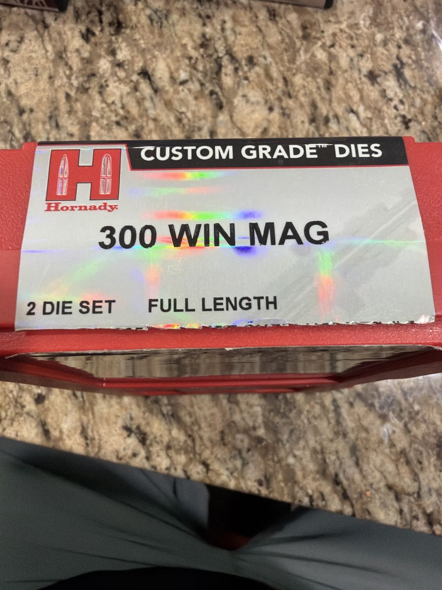 Hornady Custom Grade 300 Win Mag Full Length 2 Die Set