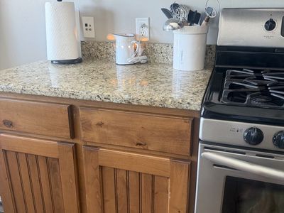 Kitchen cabinets made of Alder wood