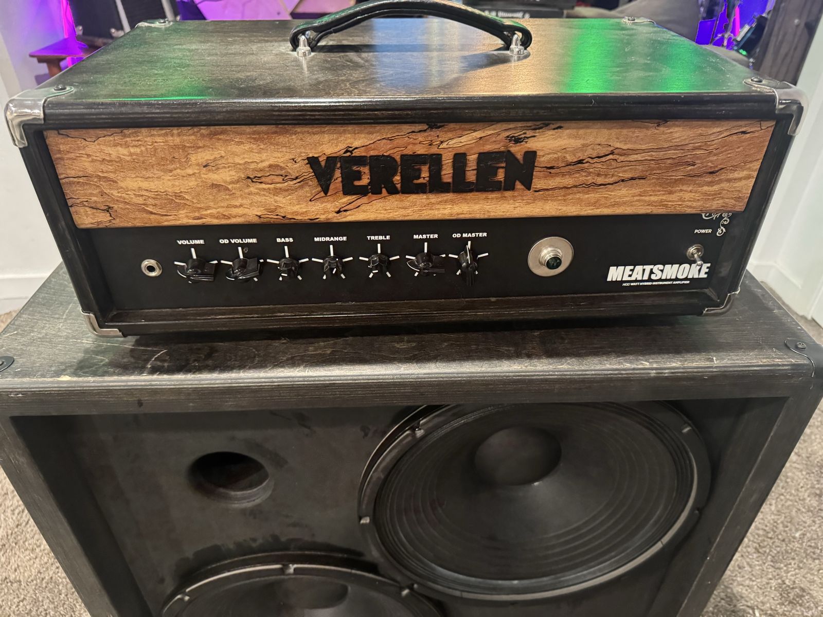 Verellen Meatsmoke 700/1400 w hybrid amplifier 