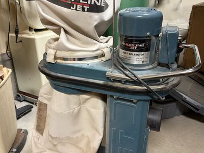 Jet dust collector 4 inch fitting 610 cfm