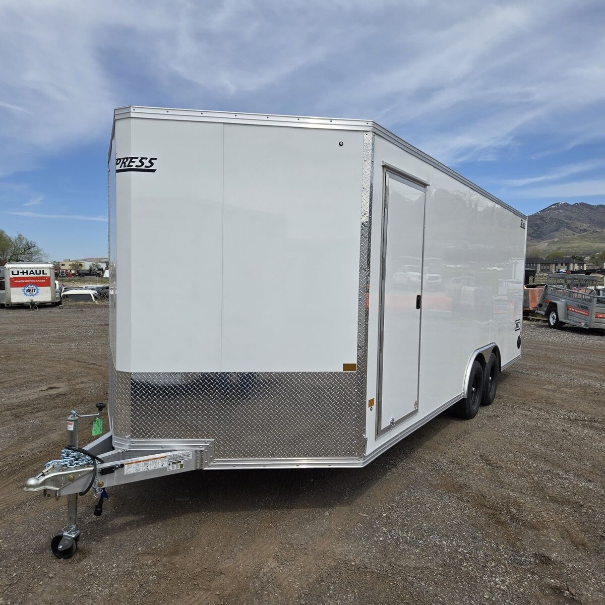 2025 ALCOM EXPRESS 8.5x20 ALL ALUMINUM UTV-CAR HAU